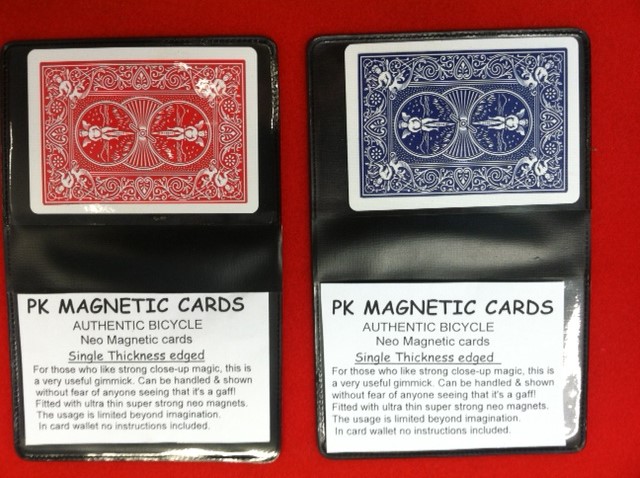 PK Magnetic Bicycle Card
